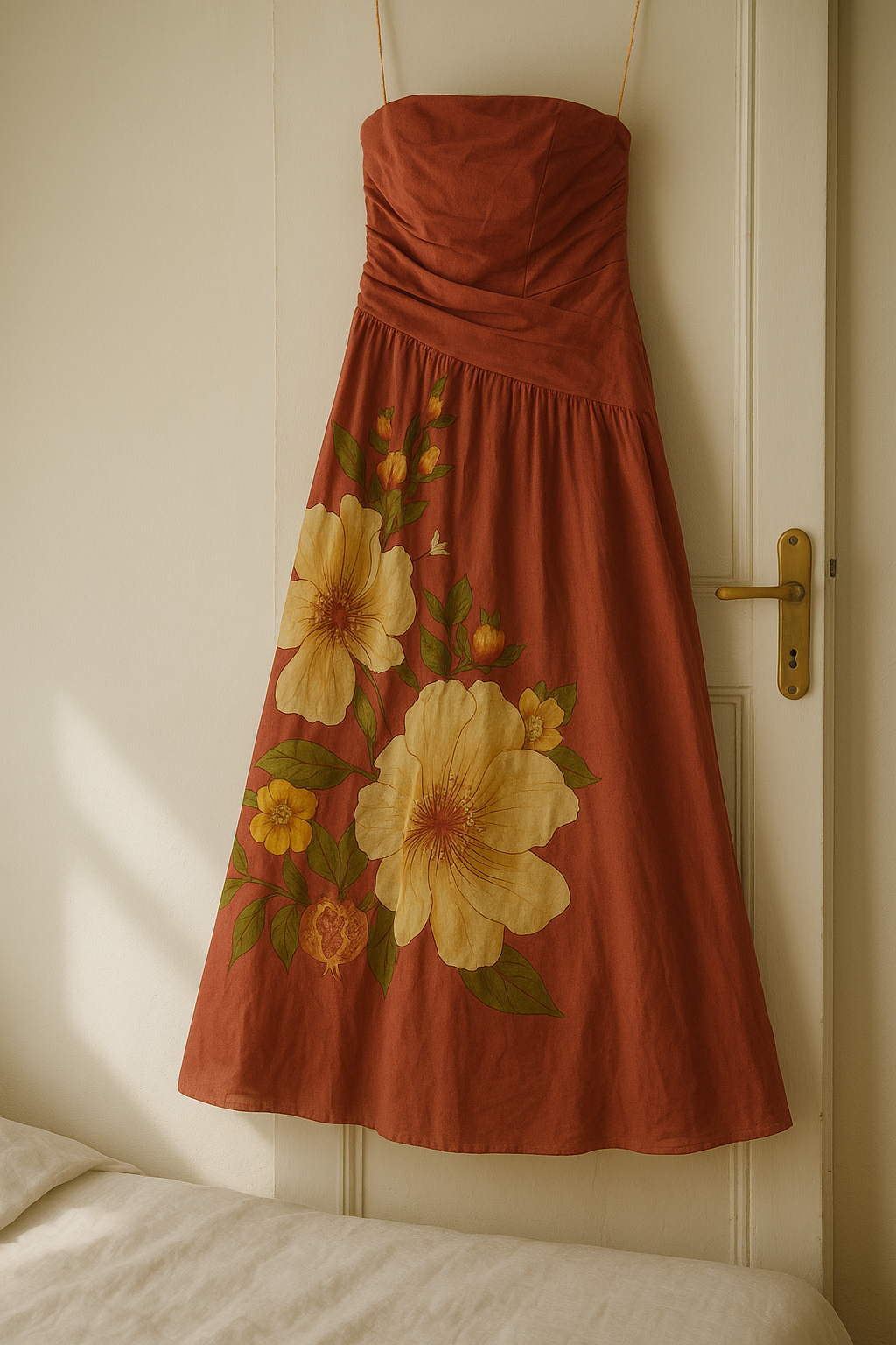 Vestido Cropped Estampado Romance de Flor – FARM Rio