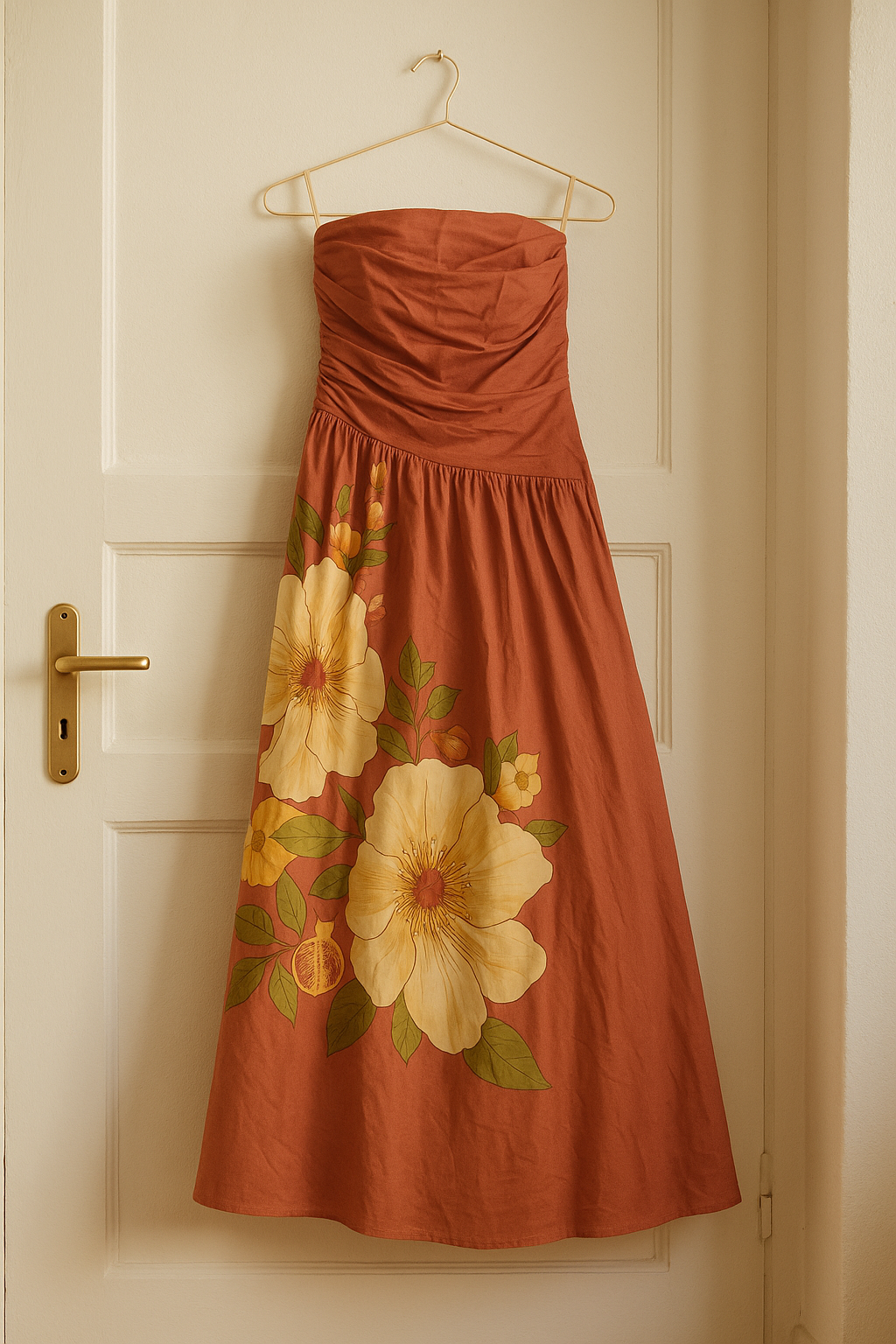 Vestido Cropped Estampado Romance de Flor – FARM Rio